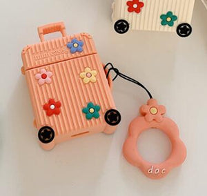 Silicone Flower Trunk Case